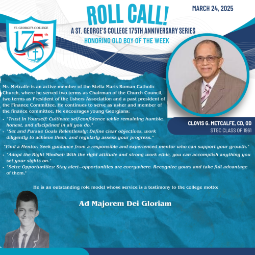 Clovis Metcalfe, CD, OD